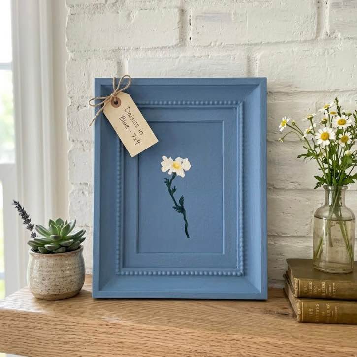 Daisy in Blue